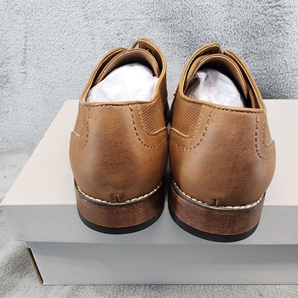 Kenneth Cole Shoes Mens Size 8 Reaction Curtis Buck Brown Lace Up Dress *NWT* main image 5
